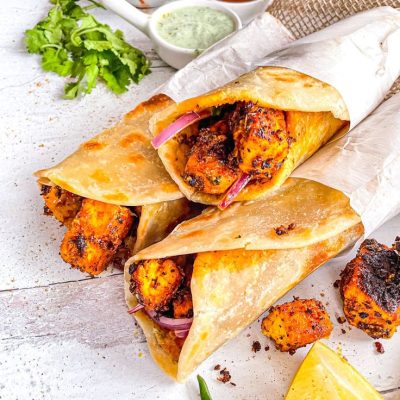 Best ever Paneer Kathi Rolls — The Global Vegetarian