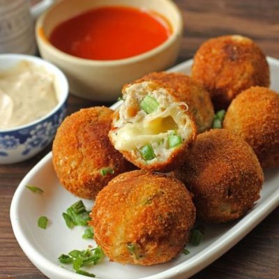 Chicken Cheese Balls Recipe